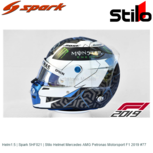 Helm1:5 | Spark 5HF021 | Stilo Helmet Mercedes AMG Petronas Motorsport F1 2019 #77 Helm1:5 | Spark 5HF021 | Stilo Helmet Mercedes AMG Petronas Motorsport F1 2019 #77