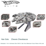 Modelauto 1:144 | Hotwheels Elite CMC93 | Star Wars Millennium Falcon Return of the Jedi Modelauto 1:144 | Hotwheels Elite CMC93 | Star Wars Millennium Falcon Return of the Jedi