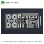 Bouwpakket 1:18 | Tremonia CW14749 | Detailkit Ferrari 456 GT 1995 Bouwpakket 1:18 | Tremonia CW14749 | Detailkit Ferrari 456 GT 1995