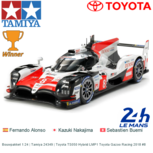 Bouwpakket 1:24 | Tamiya 24349 | Toyota TS050 Hybrid LMP1 Toyota Gazoo Racing 2018 #8 Bouwpakket 1:24 | Tamiya 24349 | Toyota TS050 Hybrid LMP1 Toyota Gazoo Racing 2018 #8