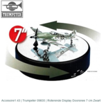 Accesoire1:43 | Trumpeter 09835 | Roterende Display Doorsnee 7 cm Zwart Accesoire1:43 | Trumpeter 09835 | Roterende Display Doorsnee 7 cm Zwart
