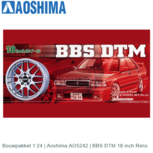 Bouwpakket 1:24 | Aoshima AO5242 | BBS DTM 18 inch Rims Bouwpakket 1:24 | Aoshima AO5242 | BBS DTM 18 inch Rims