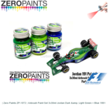 | Zero Paints ZP-1072 | Airbrush Paint Set 3x30ml Jordan Dark & Light Green + Blue 1991 | Zero Paints ZP-1072 | Airbrush Paint Set 3x30ml Jordan Dark & Light Green + Blue 1991