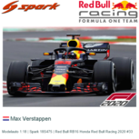 Modelauto 1:18 | Spark 18S475 | Red Bull RB16 Honda Red Bull Racing 2020 #33 Modelauto 1:18 | Spark 18S475 | Red Bull RB16 Honda Red Bull Racing 2020 #33