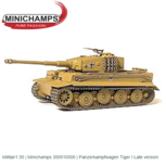 Militair1:35 | Minichamps 350010000 | Panzerkampfwagen Tiger I Late version Militair1:35 | Minichamps 350010000 | Panzerkampfwagen Tiger I Late version