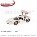 Modelauto 1:43 | Minichamps 436671406 | Chaparral 2 F 1967 #6 Modelauto 1:43 | Minichamps 436671406 | Chaparral 2 F 1967 #6