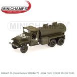 Militair1:35 | Minichamps 350042270 | LKW GMC CCKW 353 G2 1943 Militair1:35 | Minichamps 350042270 | LKW GMC CCKW 353 G2 1943