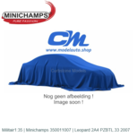Militair1:35 | Minichamps 350011007 | Leopard 2A4 PZBTL.33 2007 Militair1:35 | Minichamps 350011007 | Leopard 2A4 PZBTL.33 2007