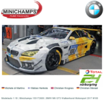 Modelauto 1:18 | Minichamps 155172600 | BMW M6 GT3 Walkenhorst Motorsport 2017 #100 Modelauto 1:18 | Minichamps 155172600 | BMW M6 GT3 Walkenhorst Motorsport 2017 #100