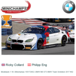 Modelauto 1:18 | Minichamps 155172652 | BMW M6 GT3 BMW Team Schnitzer 2017 #42 Modelauto 1:18 | Minichamps 155172652 | BMW M6 GT3 BMW Team Schnitzer 2017 #42