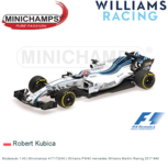 Modelauto 1:43 | Minichamps 417172040 | Williams FW40 mercedes Williams Martini Racing 2017 #40 Modelauto 1:43 | Minichamps 417172040 | Williams FW40 mercedes Williams Martini Racing 2017 #40
