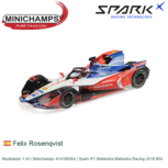 Modelauto 1:43 | Minichamps 414180094 | Spark RT Mahindra Mahindra Racing 2018 #94 Modelauto 1:43 | Minichamps 414180094 | Spark RT Mahindra Mahindra Racing 2018 #94