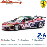Modelauto 1:43 | Red Line Models RL002 | Ferrari 360 Modena JMB Competition 2002 #71 Modelauto 1:43 | Red Line Models RL002 | Ferrari 360 Modena JMB Competition 2002 #71