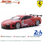 Modelauto 1:43 | Red Line Models RL007 | Ferrari F360 Modena RISI 2003 #94 Modelauto 1:43 | Red Line Models RL007 | Ferrari F360 Modena RISI 2003 #94
