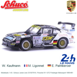 Modelauto 1:43 | Schuco Junior Line 331507916 | Porsche 911 GT2 Freisinger Motorsport 1999 #61 Modelauto 1:43 | Schuco Junior Line 331507916 | Porsche 911 GT2 Freisinger Motorsport 1999 #61