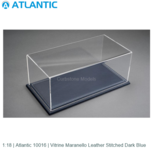 1:18 | Atlantic 10016 | Vitrine Maranello Leather Stitched Dark Blue 1:18 | Atlantic 10016 | Vitrine Maranello Leather Stitched Dark Blue