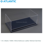 1:43 | Atlantic 10088 | Vitrine Mulhouse Leather Stitched Dark Blue 1:43 | Atlantic 10088 | Vitrine Mulhouse Leather Stitched Dark Blue