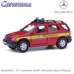 Modelauto 1:43 | Cararama 22050 | Mercedes Benz M Klasse Modelauto 1:43 | Cararama 22050 | Mercedes Benz M Klasse