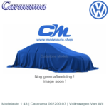 Modelauto 1:43 | Cararama 002200-03 | Volkswagen Van Wit Modelauto 1:43 | Cararama 002200-03 | Volkswagen Van Wit