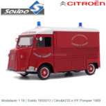 Modelauto 1:18 | Solido 1850013 | Citroën HY Pompier 1969 Modelauto 1:18 | Solido 1850013 | Citroën HY Pompier 1969