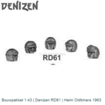 Bouwpakket 1:43 | Denizen RD61 | Helm Oldtimers 1963 Bouwpakket 1:43 | Denizen RD61 | Helm Oldtimers 1963