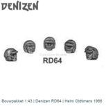 Bouwpakket 1:43 | Denizen RD64 | Helm Oldtimers 1966 Bouwpakket 1:43 | Denizen RD64 | Helm Oldtimers 1966