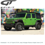 Modelauto 1:18 | GT Spirit GT278 | Jeep Wrangler Rubicon Mojito Green 2019 Modelauto 1:18 | GT Spirit GT278 | Jeep Wrangler Rubicon Mojito Green 2019