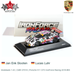 Modelauto 1:43 | CMR GT010 | Porsche 911 GT3 IronForce Racing 2018 #69 Modelauto 1:43 | CMR GT010 | Porsche 911 GT3 IronForce Racing 2018 #69