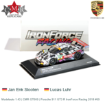Modelauto 1:43 | CMR GT009 | Porsche 911 GT3 R IronForce Racing 2018 #69 Modelauto 1:43 | CMR GT009 | Porsche 911 GT3 R IronForce Racing 2018 #69