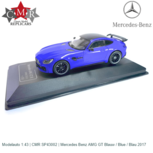 Modelauto 1:43 | CMR SP43002 | Mercedes Benz AMG GT Blauw / Blue / Blau 2017 Modelauto 1:43 | CMR SP43002 | Mercedes Benz AMG GT Blauw / Blue / Blau 2017