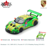 Modelauto 1:43 | CMR 43012 | Porsche 911 GT3 R Manthey Racing 2018 #912 Modelauto 1:43 | CMR 43012 | Porsche 911 GT3 R Manthey Racing 2018 #912