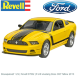 Bouwpakket 1:25 | Revell 07652 | Ford Mustang Boss 302 Yellow 2013 Bouwpakket 1:25 | Revell 07652 | Ford Mustang Boss 302 Yellow 2013