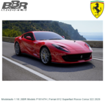 Modelauto 1:18 | BBR Models P18147H | Ferrari 812 Superfast Rosso Corsa 322 2020 Modelauto 1:18 | BBR Models P18147H | Ferrari 812 Superfast Rosso Corsa 322 2020