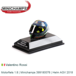 Motorfiets 1:8 | Minichamps 399180076 | Helm AGV 2018 Motorfiets 1:8 | Minichamps 399180076 | Helm AGV 2018