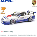 Modelauto 1:18 | Autoart 80684 | Porsche 997 GT3 Cup 2006 #88 Modelauto 1:18 | Autoart 80684 | Porsche 997 GT3 Cup 2006 #88