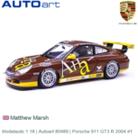 Modelauto 1:18 | Autoart 80489 | Porsche 911 GT3 R 2004 #1 Modelauto 1:18 | Autoart 80489 | Porsche 911 GT3 R 2004 #1