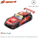 Modelauto 1:18 | Spark 18SA018 | Mercedes Benz AMG GT3 GruppeM Racing 2018 #1 Modelauto 1:18 | Spark 18SA018 | Mercedes Benz AMG GT3 GruppeM Racing 2018 #1