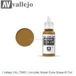 | Vallejo VAL 70801 | Acryllak Model Color Brass #17ml | Vallejo VAL 70801 | Acryllak Model Color Brass #17ml