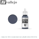 | Vallejo VAL 70816 | Acryllak Model Color Luftwaffe Uniform WWII #17ml | Vallejo VAL 70816 | Acryllak Model Color Luftwaffe Uniform WWII #17ml