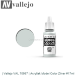 | Vallejo VAL 70997 | Acryllak Model Color Zilver #17ml | Vallejo VAL 70997 | Acryllak Model Color Zilver #17ml