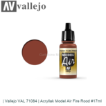 | Vallejo VAL 71084 | Acryllak Model Air Fire Rood #17ml | Vallejo VAL 71084 | Acryllak Model Air Fire Rood #17ml