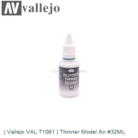 | Vallejo VAL 71061 | Thinner Model Air #32ML | Vallejo VAL 71061 | Thinner Model Air #32ML