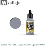 | Vallejo VAL 71050 | Acryllak Model Air Light Gray #17ml | Vallejo VAL 71050 | Acryllak Model Air Light Gray #17ml