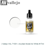 | Vallejo VAL 71001 | Acryllak Model Air White #17ml | Vallejo VAL 71001 | Acryllak Model Air White #17ml