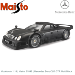 Modelauto 1:18 | Maisto 31849 | Mercedes Benz CLK GTR Matt Black Modelauto 1:18 | Maisto 31849 | Mercedes Benz CLK GTR Matt Black