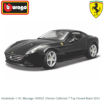 Modelauto 1:18 | Bburago 16003Z | Ferrari California T Top Closed Black 2014 Modelauto 1:18 | Bburago 16003Z | Ferrari California T Top Closed Black 2014