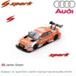 Modelauto 1:43 | Spark SG433 | Audi RS 5 Audi Sport Team Abt Sportline 2018 #53 Modelauto 1:43 | Spark SG433 | Audi RS 5 Audi Sport Team Abt Sportline 2018 #53