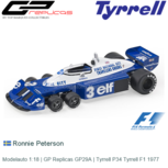 Modelauto 1:18 | GP Replicas GP29A | Tyrrell P34 Tyrrell F1 1977 Modelauto 1:18 | GP Replicas GP29A | Tyrrell P34 Tyrrell F1 1977