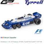 Modelauto 1:18 | GP Replicas GP29B | Tyrrell P34 Tyrrell F1 1977 #4 Modelauto 1:18 | GP Replicas GP29B | Tyrrell P34 Tyrrell F1 1977 #4