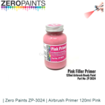 | Zero Paints ZP-3024 | Airbrush Primer 120ml Pink | Zero Paints ZP-3024 | Airbrush Primer 120ml Pink